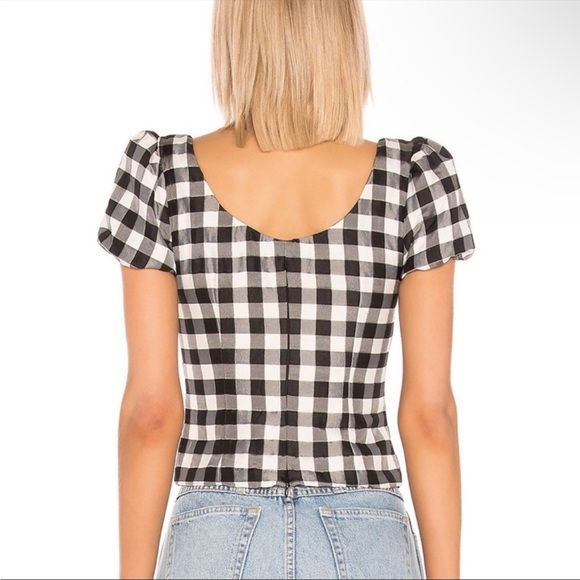 LPA Rina Top in black & white - Picture 9 of 9